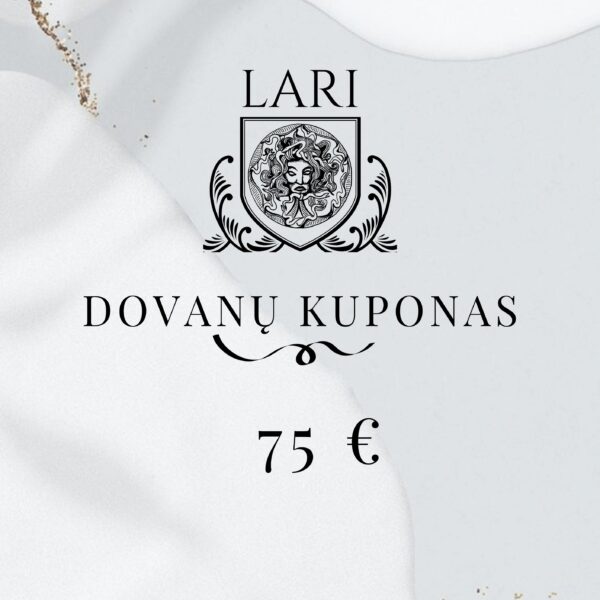 Dovanų kuponas 75 Eur
