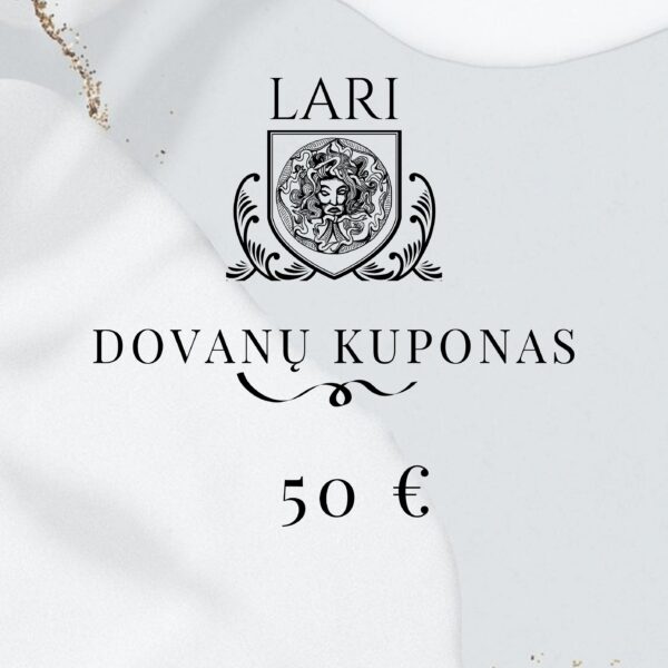 Dovanų kuponas 50 Eur